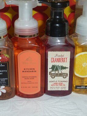 New Lot of Bath & Body Works Gentle Foaming Hand Soaps With Essential Oils